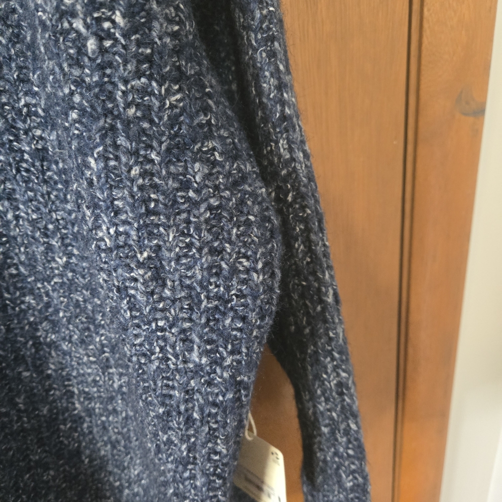 Blue V-Neck Sweater - Picture 8 of 8
